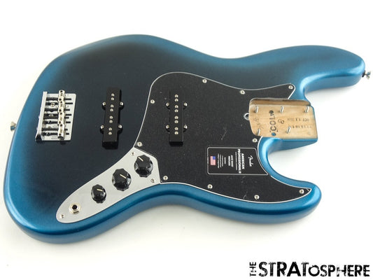 Fender American Professional II Jazz Bass LOADED BODY V-Mod Dark Night $30 OFF