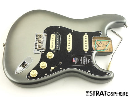 Fender American Professional II HSS Strat LOADED BODY Mercury $50 OFF