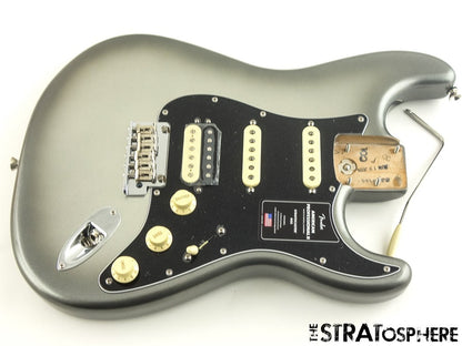 Fender American Professional II HSS Strat LOADED BODY Mercury $50 OFF