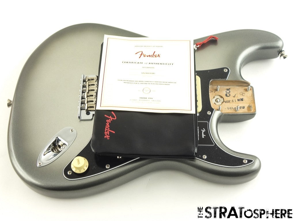 Fender American Professional II HSS Strat LOADED BODY Mercury $50 OFF