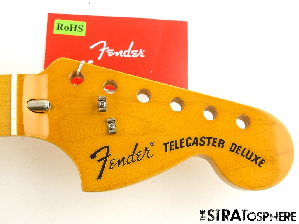 Fender AV II 1975 Tele Deluxe BODY + NECK, Telecaster Alder Maple 3TS