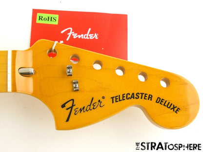 Fender AV II 1975 Tele Deluxe BODY + NECK, Telecaster Alder Maple 3TS