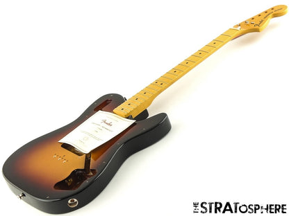 Fender AV II 1975 Tele Deluxe BODY + NECK, Telecaster Alder Maple 3TS