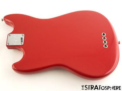 Fender American Professional Classic Mustang Bass LOADED BODY Faded Dakota Red