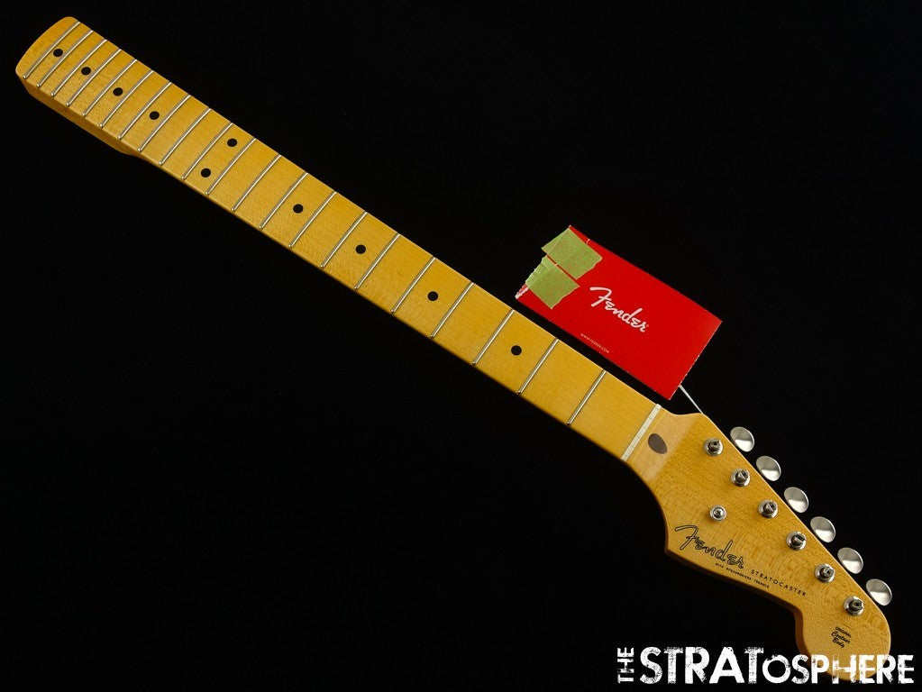 USA Fender Custom Shop 70th Annie 54 Strat NOS NECK &nd TUNERS Part, MN Maple