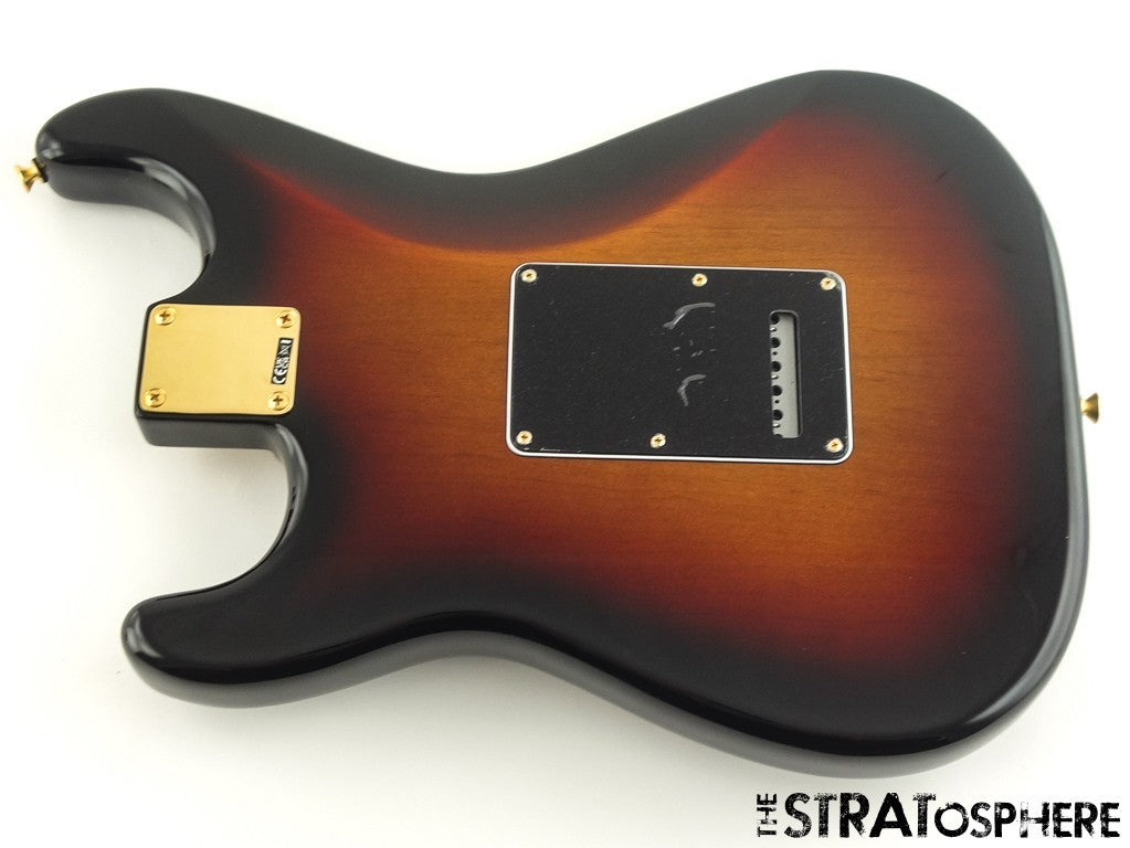 LOADED USA Fender Stevie Ray Vaughan SRV Strat BODY, Stratocaster 3TS Sunburst