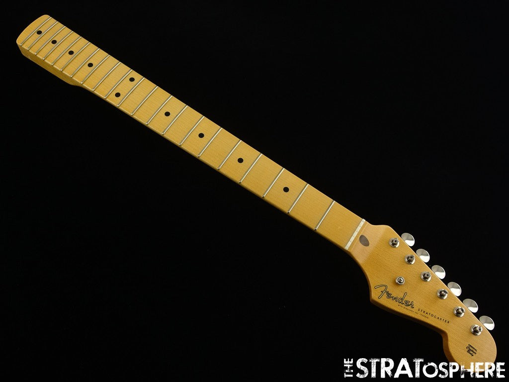 USED Fender USA Custom Shop Strat NECK + TUNERS Stratocaster Maple