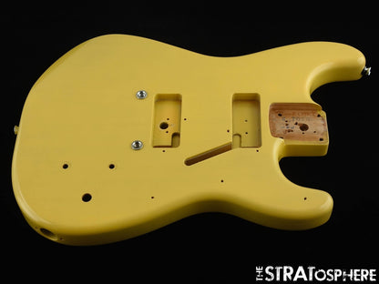 Fender Squier Paranormal Strat-O-Sonic BODY Parts Vintage Blonde
