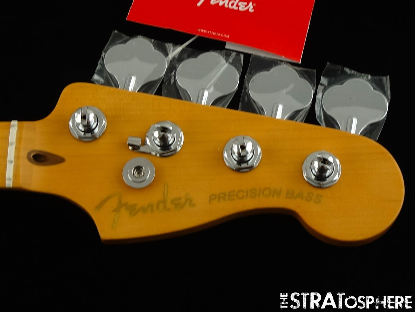 Fender American Ultra II Precision P BASS NECK &TUNERS, Modern ''D'', MN Maple!