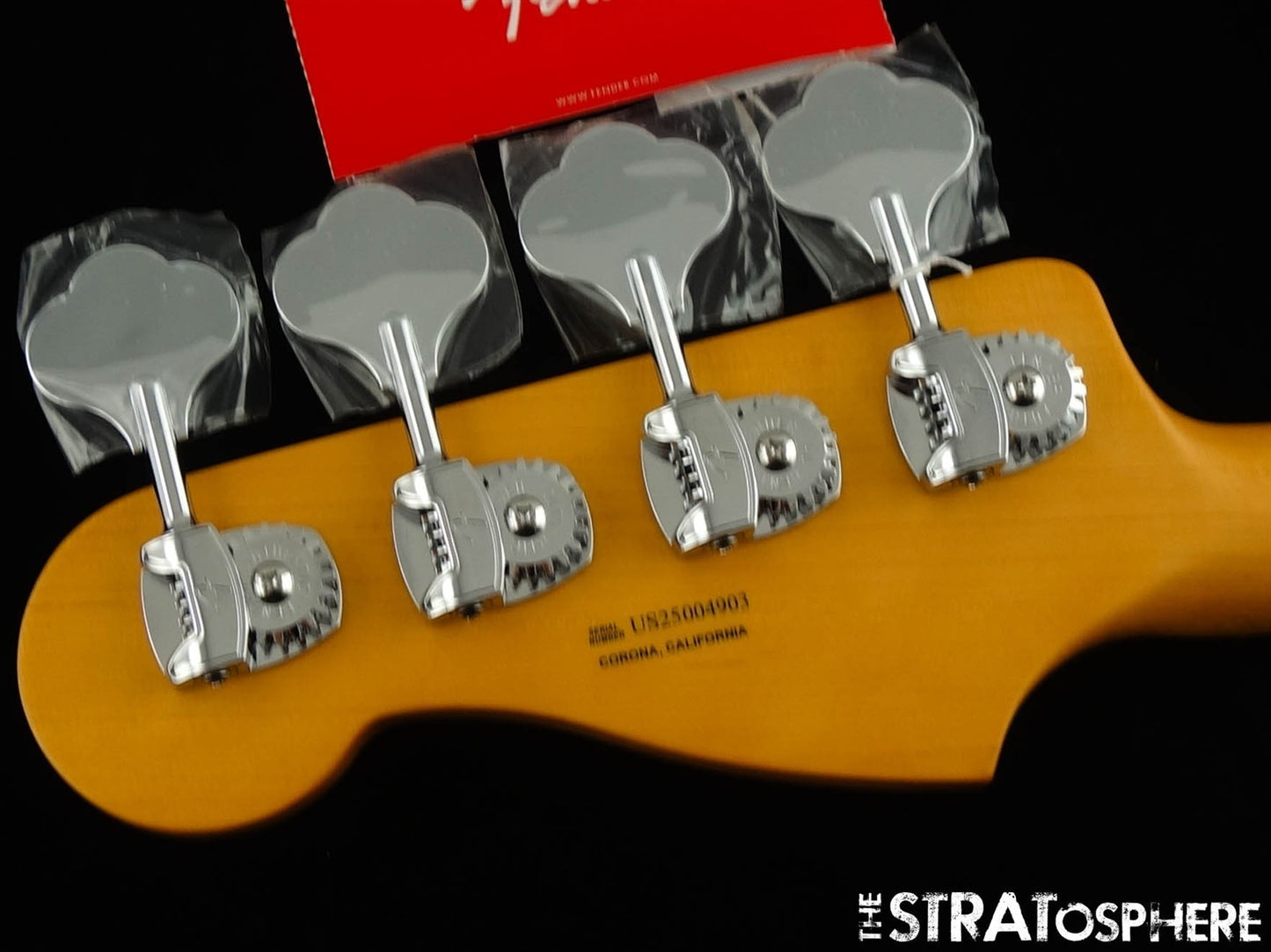 Fender American Ultra II Precision P BASS NECK &TUNERS, Modern ''D'', MN Maple!