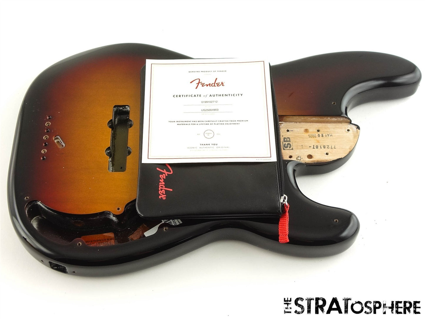 Fender American Ultra II P Bass BODY Precision USA Guitar Ultraburst