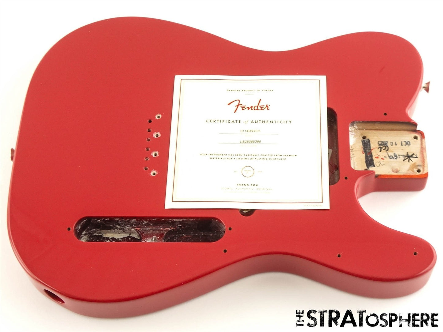 Fender American Professional Classic Tele BODY Faded Dakota Red