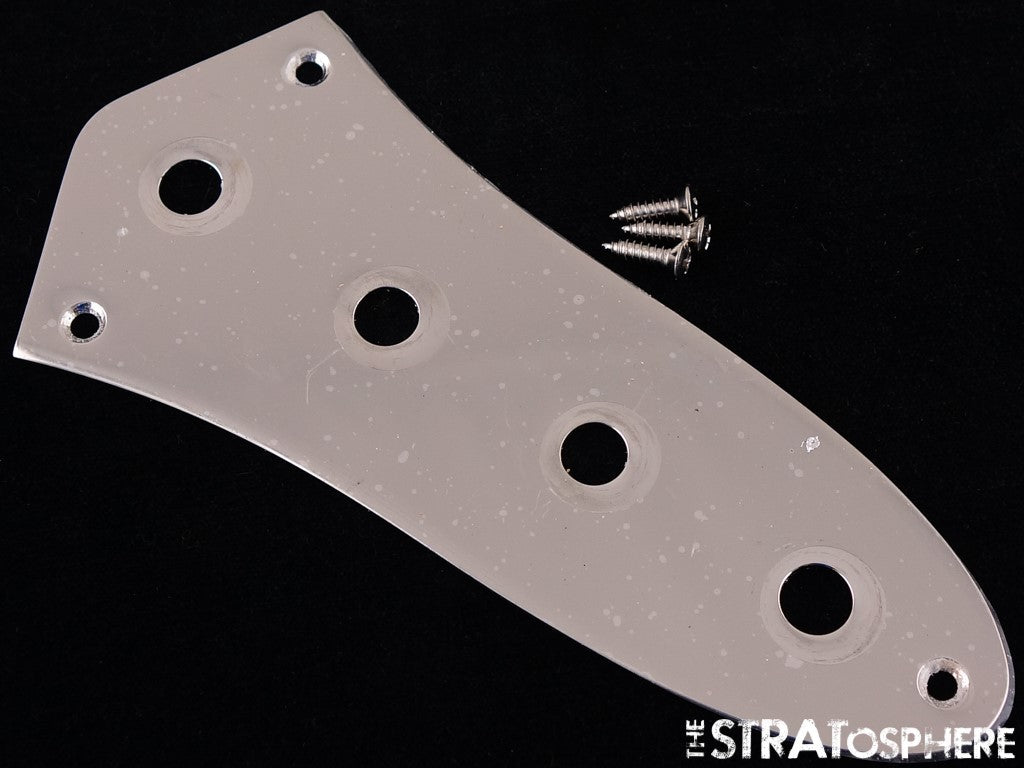 Fender Squier 70s Classic Vibe CV 70s J Jazz Bass, CONTROL PLATE, Parts Nickel!