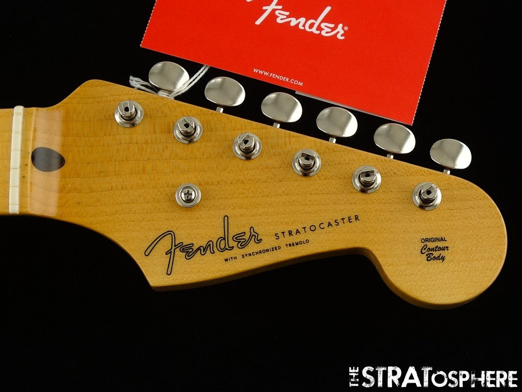USA Fender Custom Shop 70th Annie 54 Strat NOS NECK &nd TUNERS Part, MN Maple