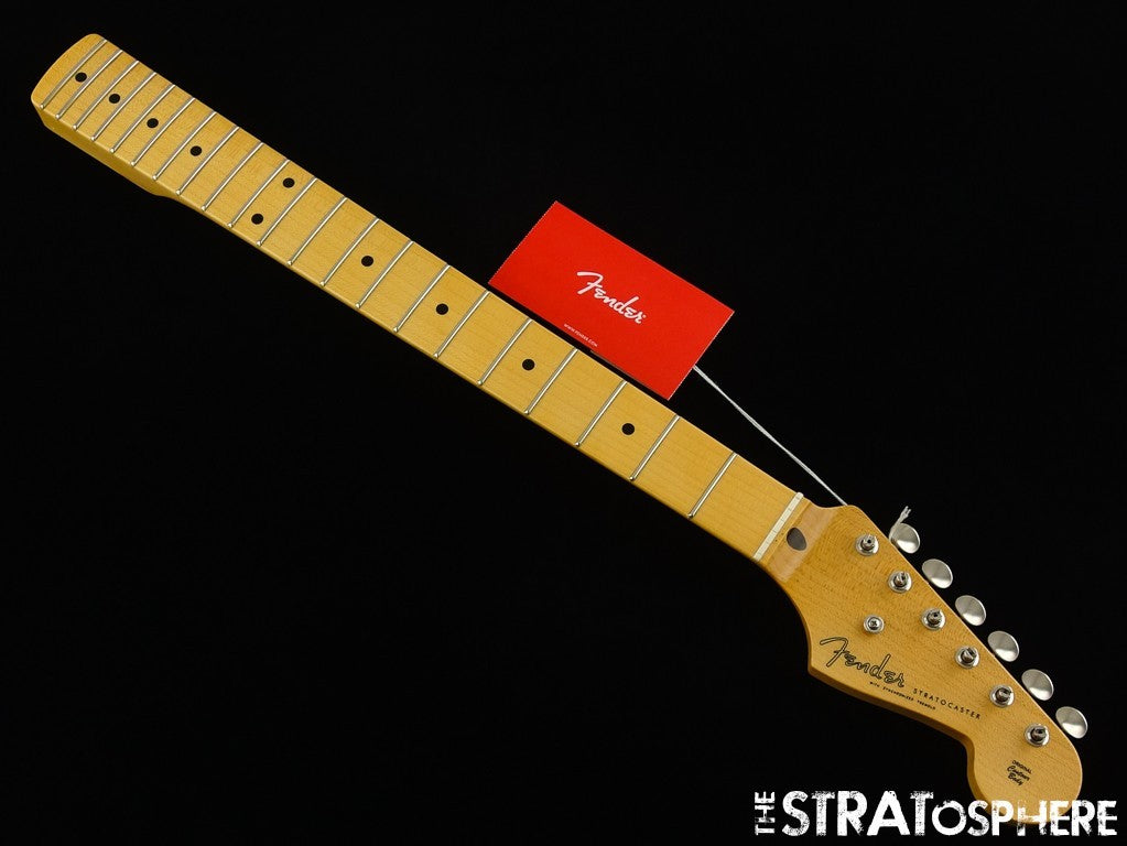 USA Fender Custom Shop 70th Annie 54 Strat NOS NECK &nd TUNERS Part, MN Maple