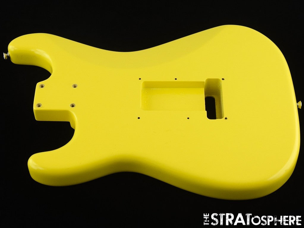 Fender Custom Shop 70th Annie 54 Strat NOS BODY Ash Graffiti Yellow