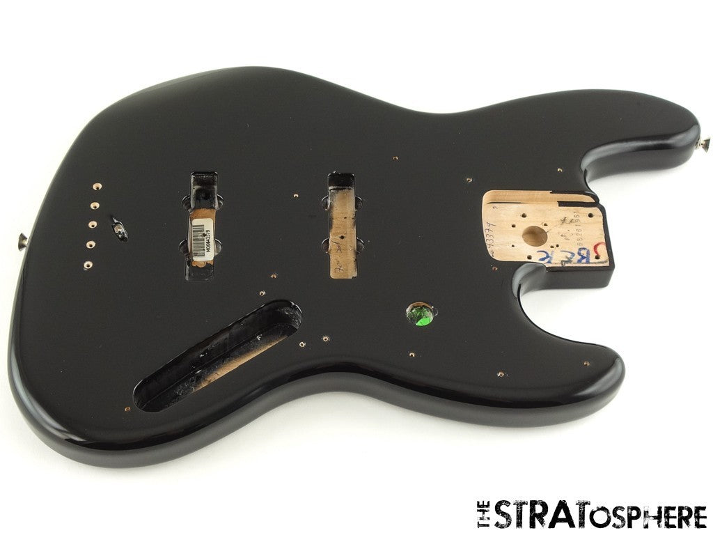 Fender Geddy Lee JAZZ BASS BODY, Rush Alder Guitar Parts Black