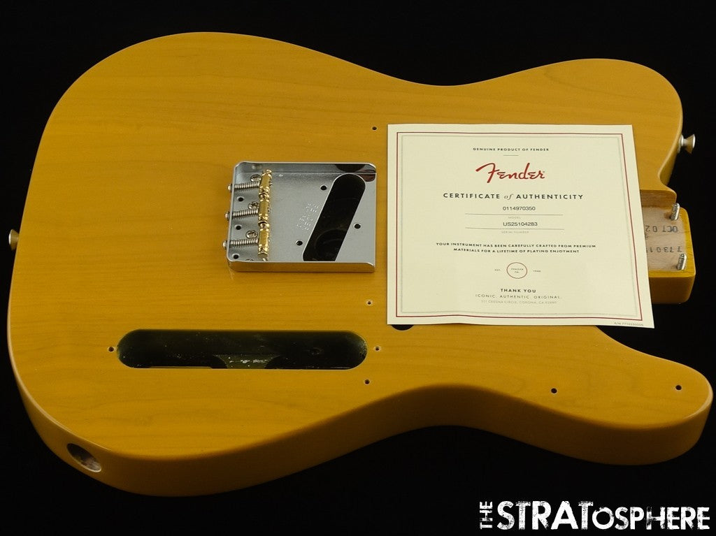 Fender American Professional Classic Tele BODY + HARDWARE Butterscotch Blonde