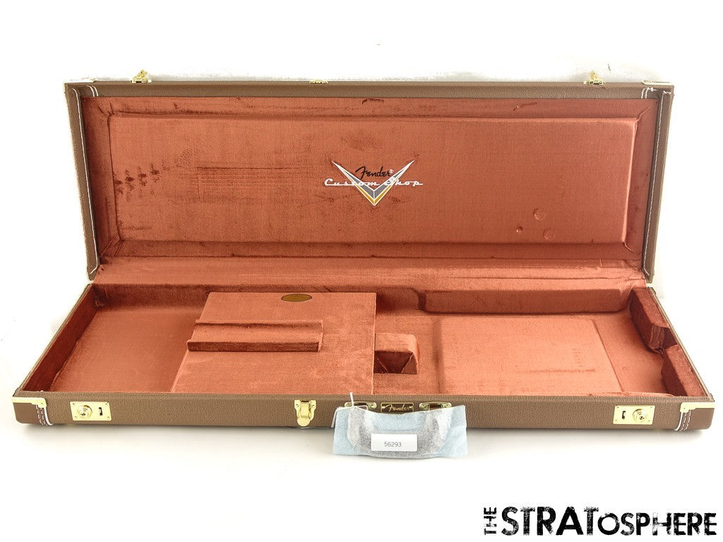 Fender Custom Shop G&G Brown HARDSHELL CASE, from Postmodern NOS Strat Relic..