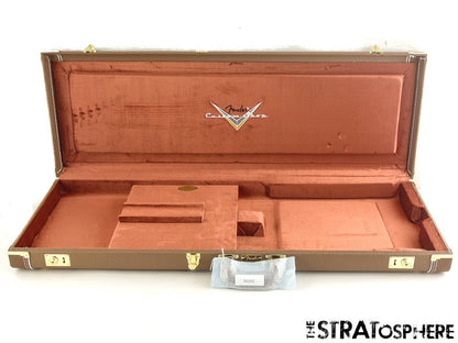 Fender Custom Shop G&G Brown HARDSHELL CASE, from Postmodern NOS Strat Relic..
