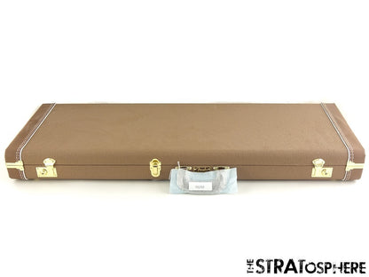 Fender Custom Shop G&G Brown HARDSHELL CASE, from Postmodern NOS Strat Relic..