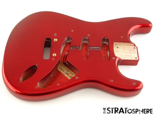 Fender Custom Shop W25 Custom Deluxe Stratocaster BODY Strat Candy Apple Red