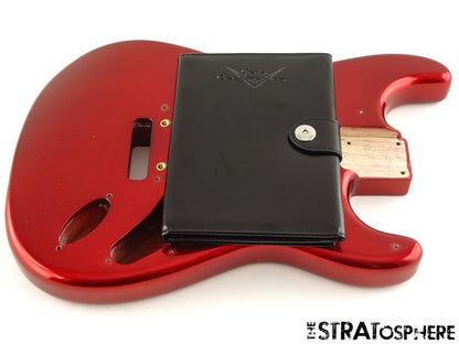 Fender Custom Shop W25 Custom Deluxe Stratocaster BODY Strat Candy Apple Red