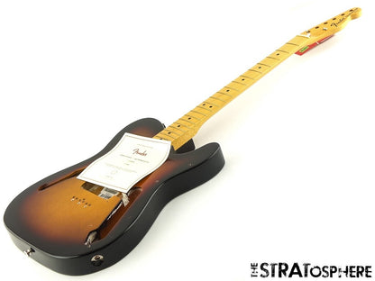 Fender AV II 1972 Tele Thinline BODY + NECK Telecaster Semi-Hollow Ash 3TS
