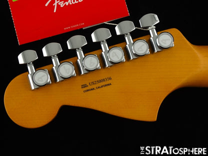 Fender American Ultra II Meteora Series NECK & LOCKING TUNERS ''D'' USA Ebony