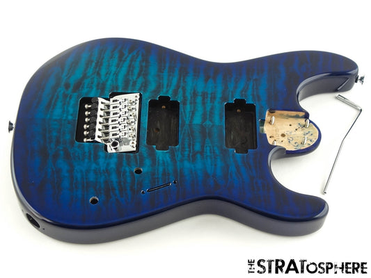 Charvel Pro Mod Plus San Dimas HH FLOYD ROSE BODY & HARDWARE Chlorine Burst