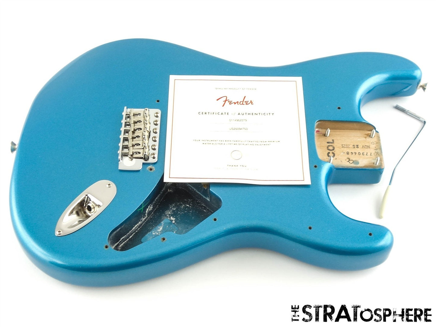 Fender American Professional Classic Strat BODY+ HARDWARE Faded Lake Placid Blue