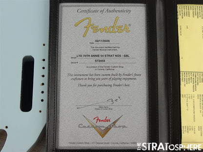 USA Fender Custom Shop 70th Annie 54 Strat NOS, NECK &nd TUNERS American Maple