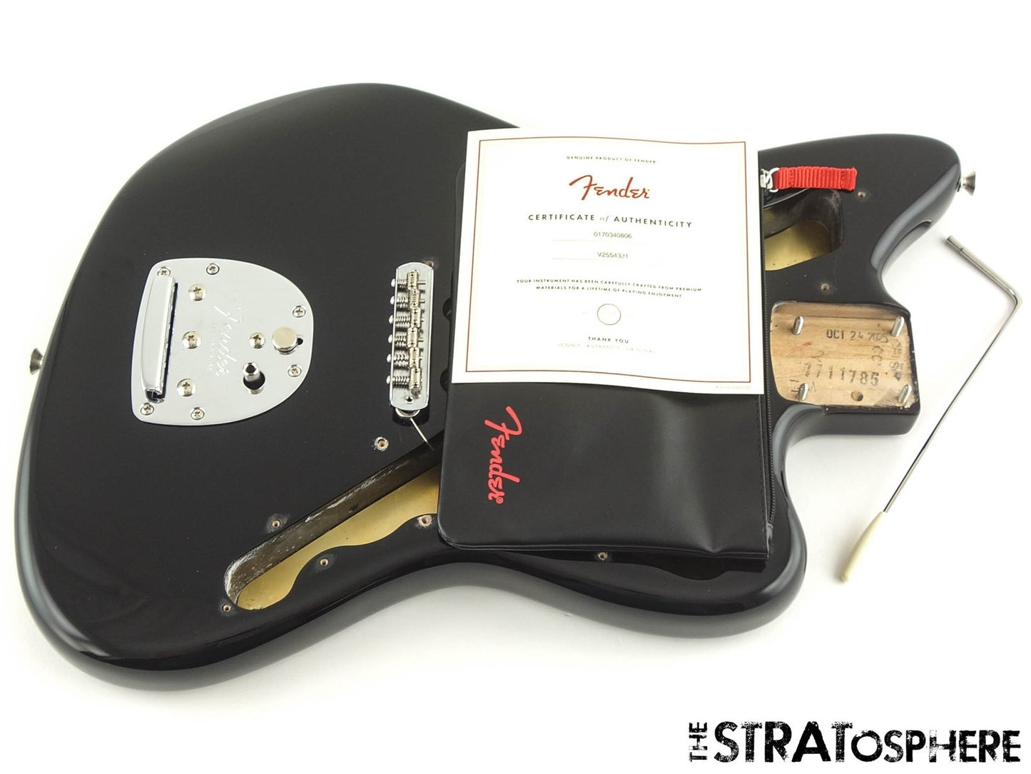 Fender LTD AV II American Vintage II 1966 Jazzmaster BODY + HARDWARE BLK $50 OFF