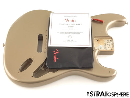 Fender AV II American Vintage 1965 Strat BODY Nitro Alder Shoreline Gold
