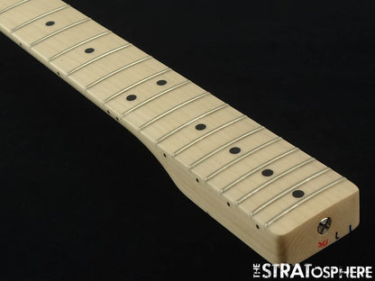 USA Fender JAMES BURTON Telecaster Tele NECK + TUNERS Maple, Satin 60s ''U'' Shape