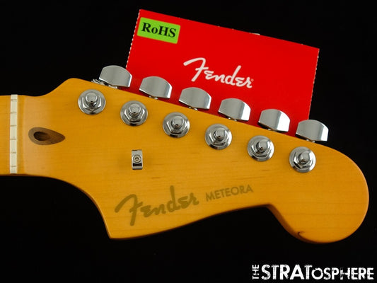 Fender American Ultra II Meteora, Series NECK & LOCKING TUNERS, ''D'' USA Maple.