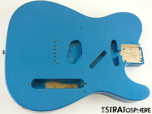 Fender Custom Shop 54 Telecaster BODY Tele Ash 1954 TCP Lake Placid Blue.