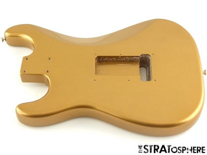 USA Fender Custom Shop 62 Stratocaster NOS BODY, Strat Aged Fire Mist Gold