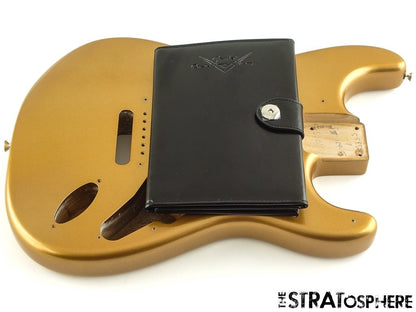 USA Fender Custom Shop 62 Stratocaster NOS BODY, Strat Aged Fire Mist Gold