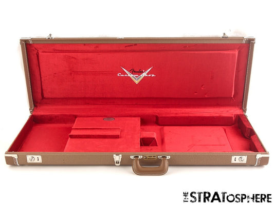 Fender Custom Shop 62 Strat NOS Tele Custom G&G Brown HARDSHELL CASE.
