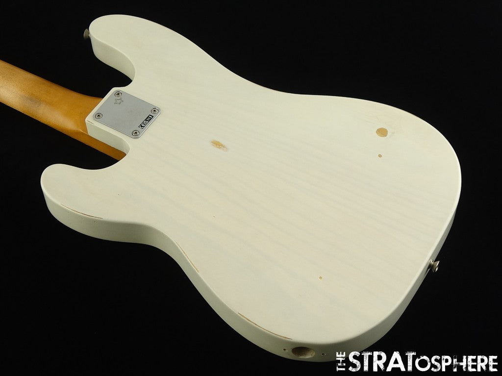 Fender Mike Dirnt Road Worn Precision P Bass BODY & NECK Ash Nitro White Blonde