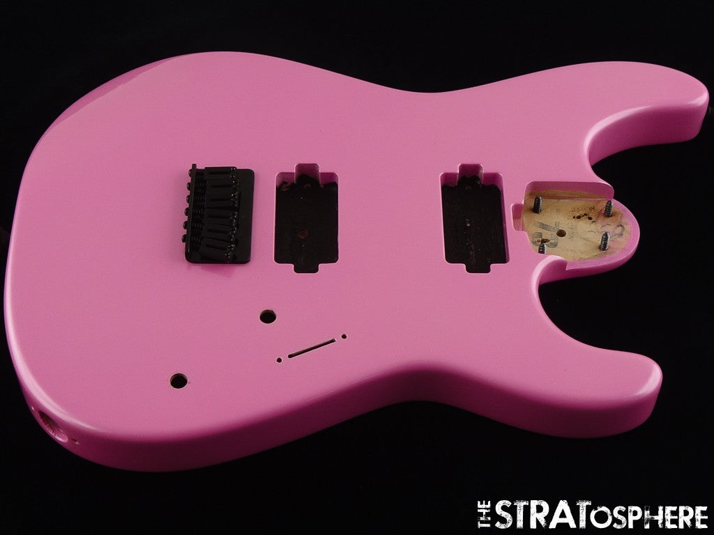 Charvel Pro Mod Plus San Dimas HH HT BODY & HARDWARE Guitar Parts Platinum Pink