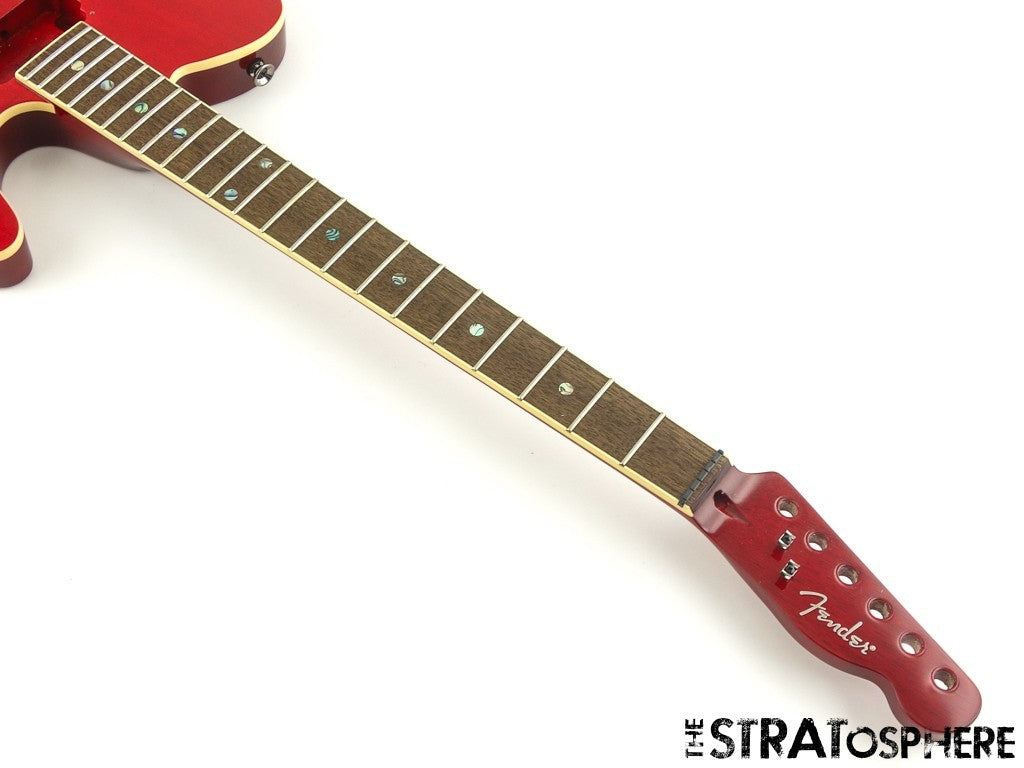 Fender Flame Maple Top Telecaster Tele BODY + NECK FMT Set Neck Crimson Red