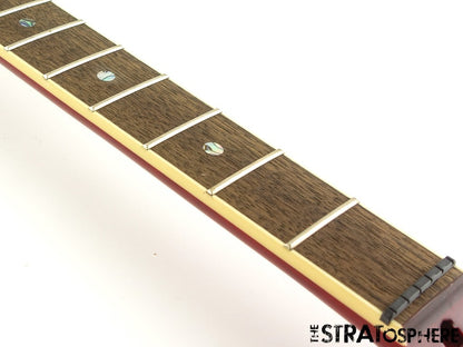 Fender Flame Maple Top Telecaster Tele BODY + NECK FMT Set Neck Crimson Red