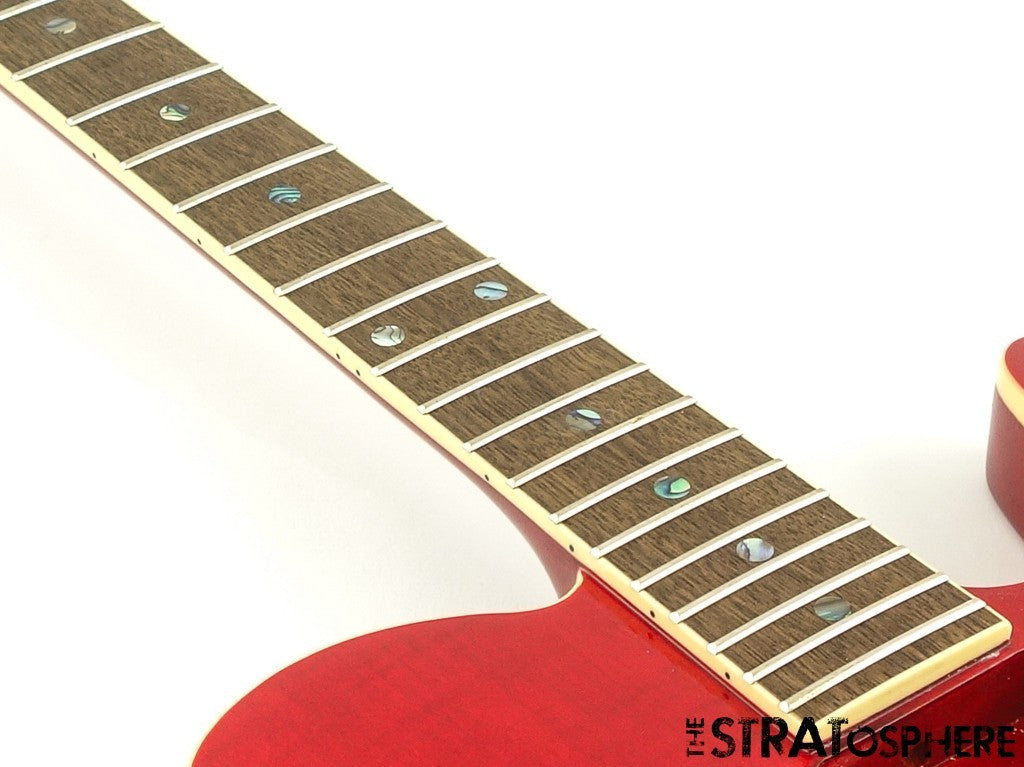 Fender Flame Maple Top Telecaster Tele BODY + NECK FMT Set Neck Crimson Red