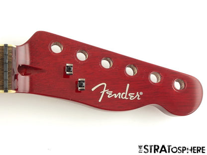 Fender Flame Maple Top Telecaster Tele BODY + NECK FMT Set Neck Crimson Red