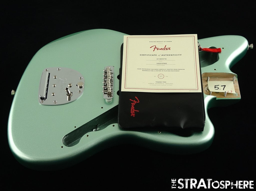Fender American Professional II Jazzmaster BODY + HARDWARE Mystic Surf Green