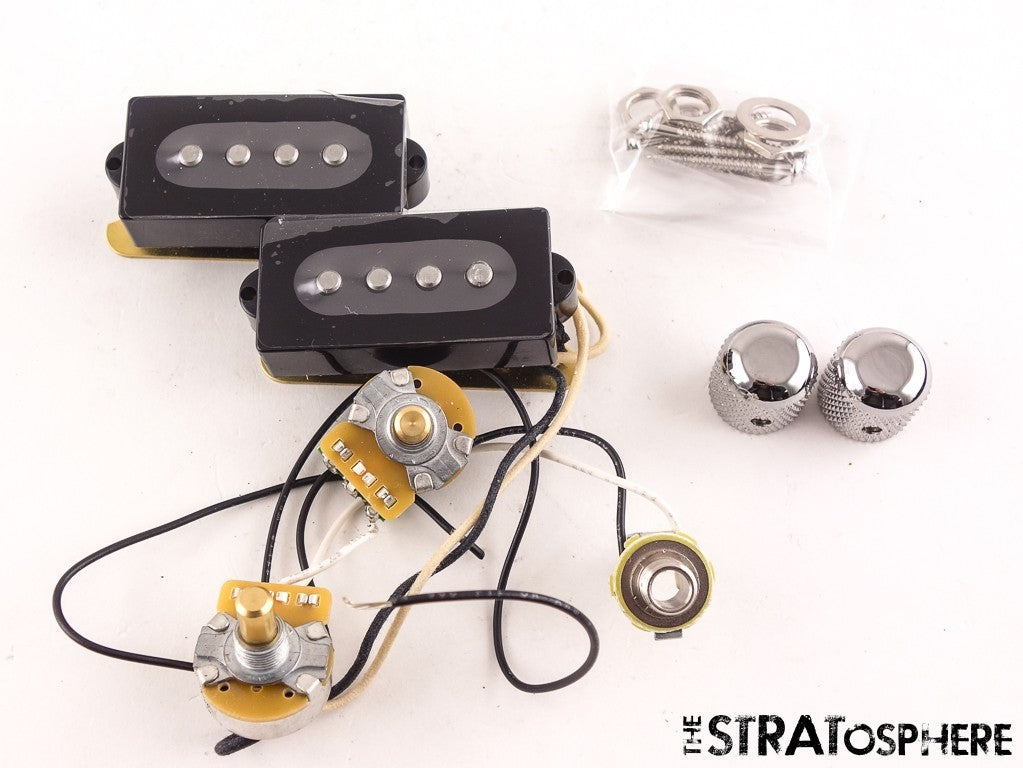 Fender American Professional Classic Precision P Bass PICKUPS POTS + KNOBS!