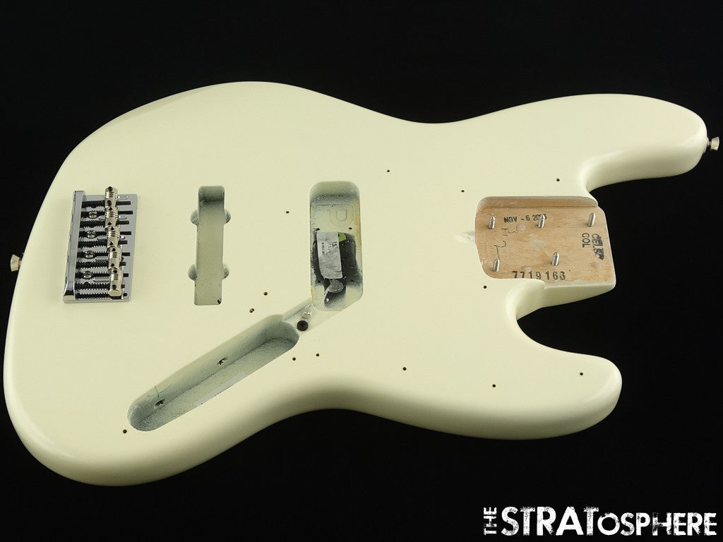Fender American Professional II Jazz Bass V 5 BODY + HARDWARE Olympic White