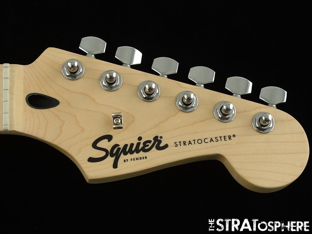 Fender Squier Sonic Series Strat, NECK & TUNERS Guitar Part MN Maple!